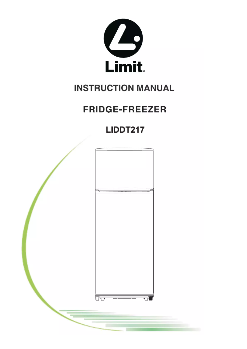Page 1 de la notice Manuel utilisateur Limit LIDDT217
