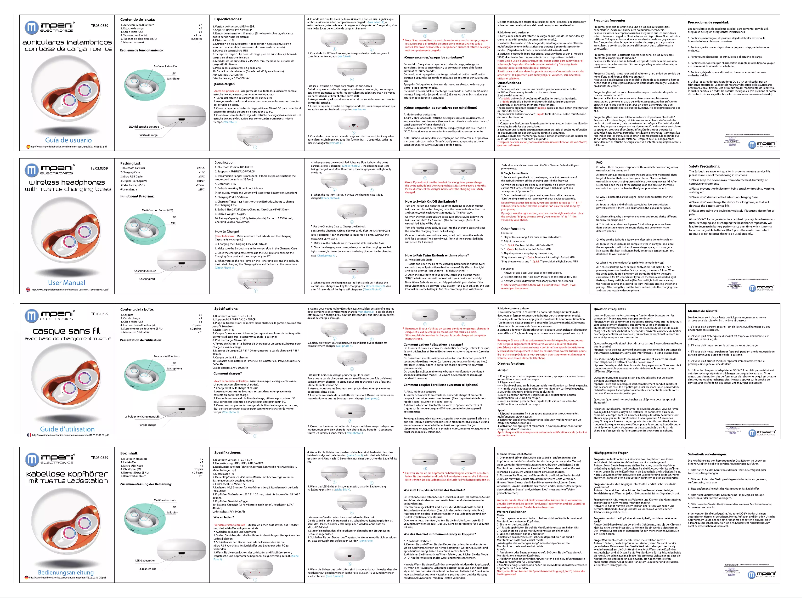 Page 1 de la notice Manuel utilisateur Imperii Electronics TE.03.0359.02