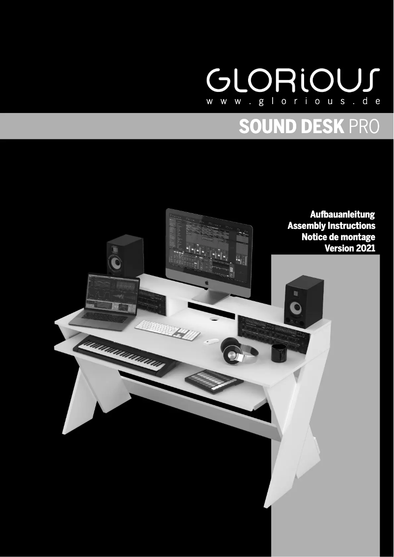 Page n°1 - Manuel utilisateur Glorious Sound Desk Pro