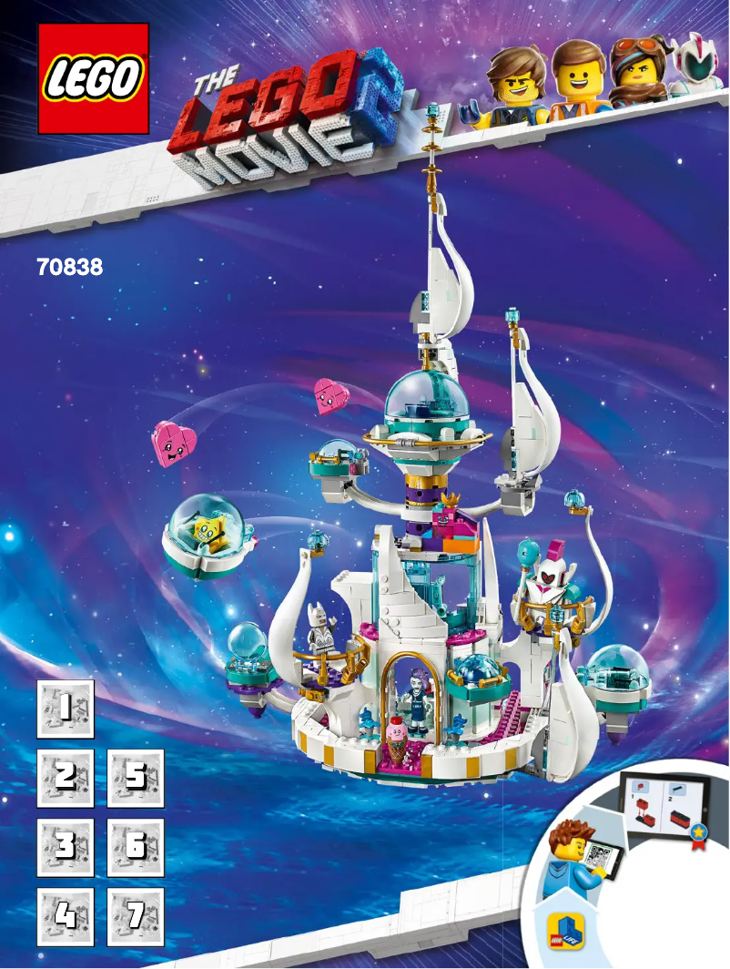 Page 1 de la notice Manuel utilisateur Lego Movie 2 70838