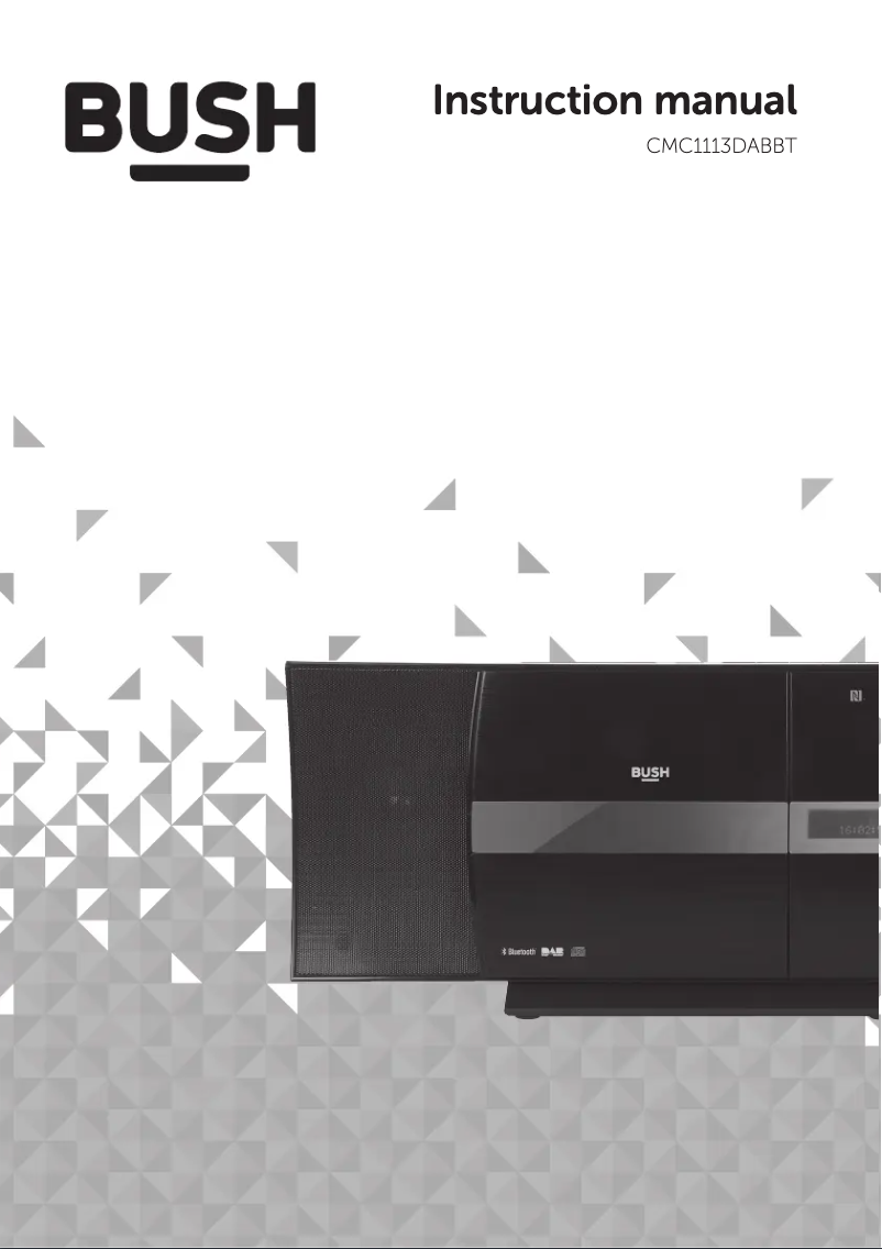 Page 1 de la notice Manuel utilisateur Bush CMC1113DABBT