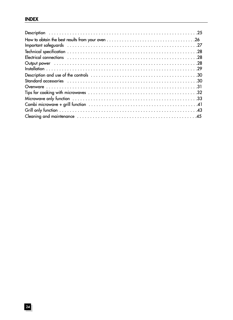 Page 1 de la notice Manuel utilisateur DeLonghi MW 602