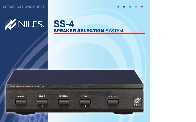 Image de la première page du manuel de l'appareil SS-4