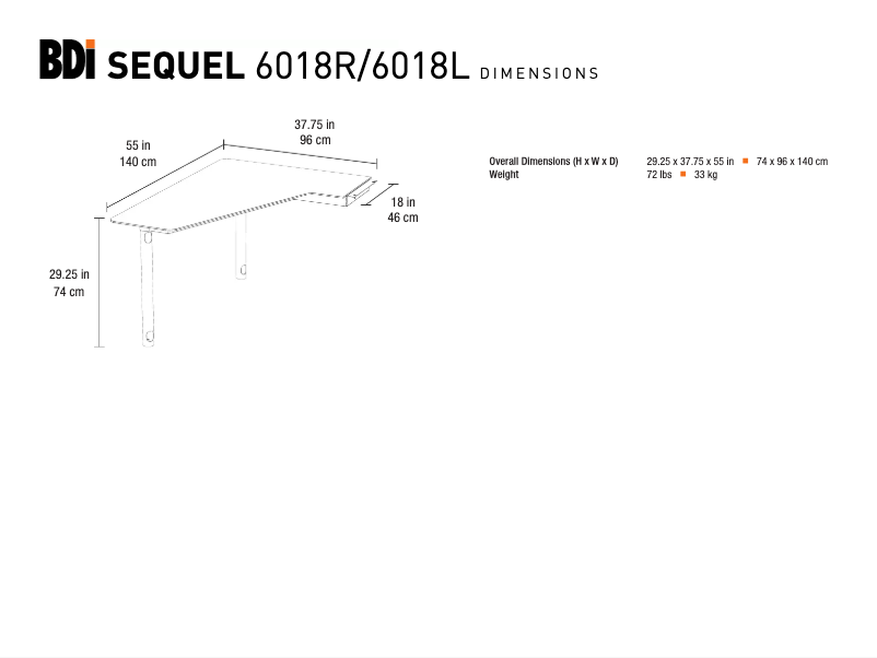 Page n°1 - Fiche technique BDI Sequel 6018