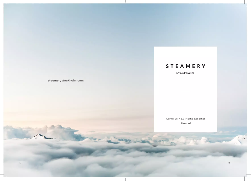 Image de la première page du manuel de l'appareil Cumulus No.3