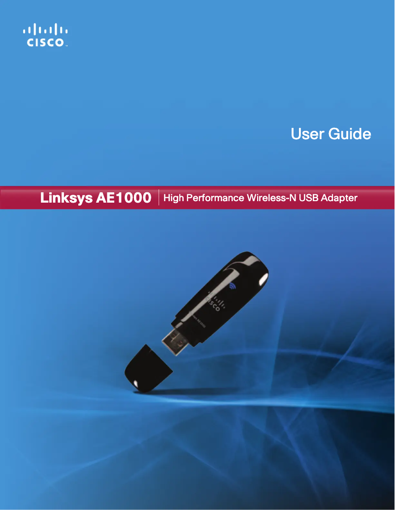 Page n°1 - Manuel utilisateur Cisco AE1000