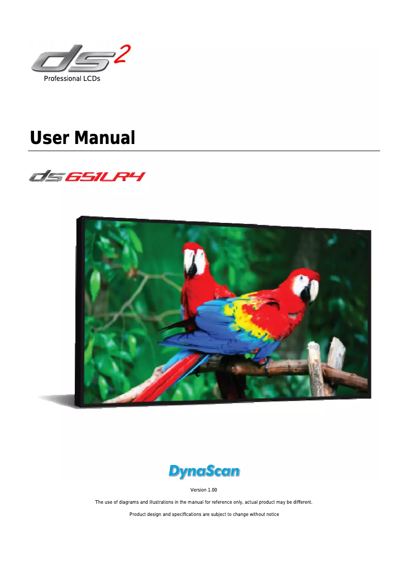 Página 1 del manual Manual de usuario DynaScan DS652LR5