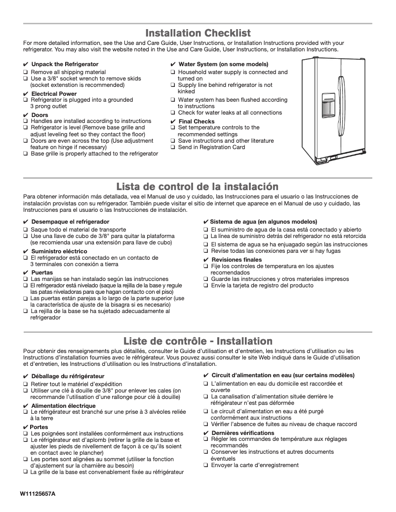 Image de la première page du manuel de l'appareil 51752