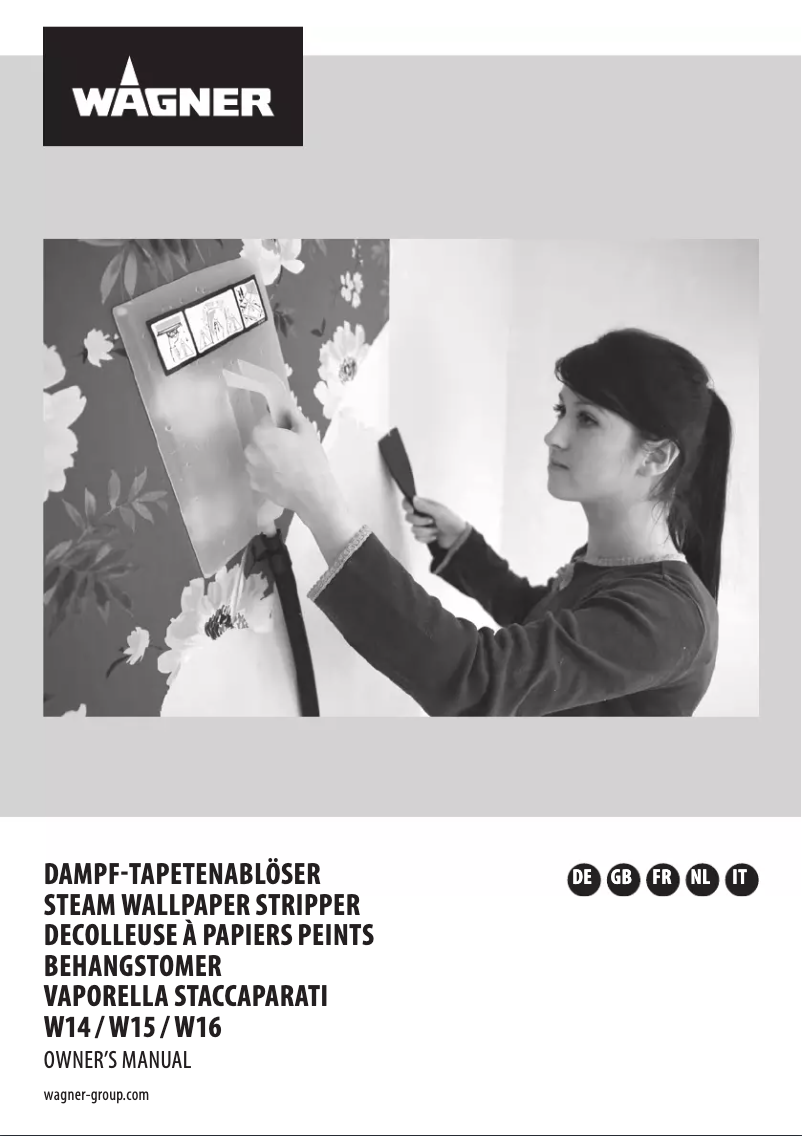 Image de la première page du manuel de l'appareil W16