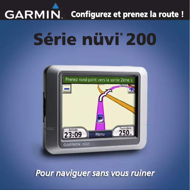 Page n°1 - Manuel utilisateur Garmin Nuvi 270