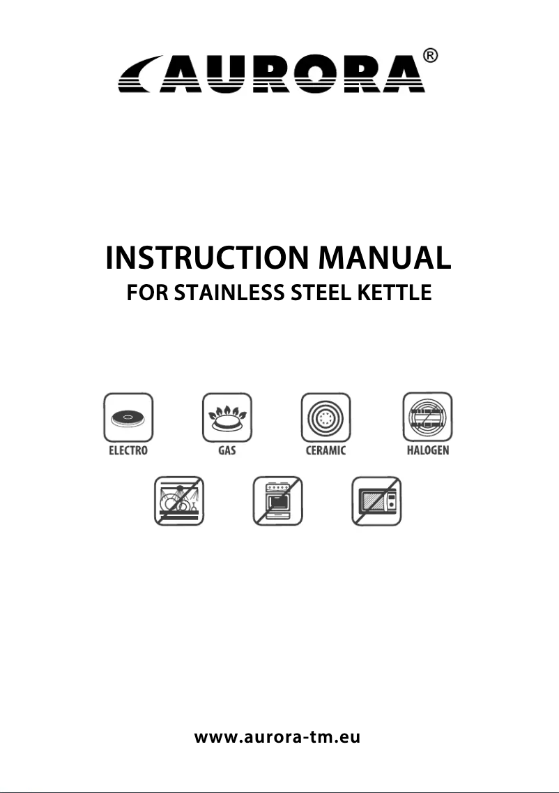 Page 1 de la notice Manuel utilisateur Aurora AU601