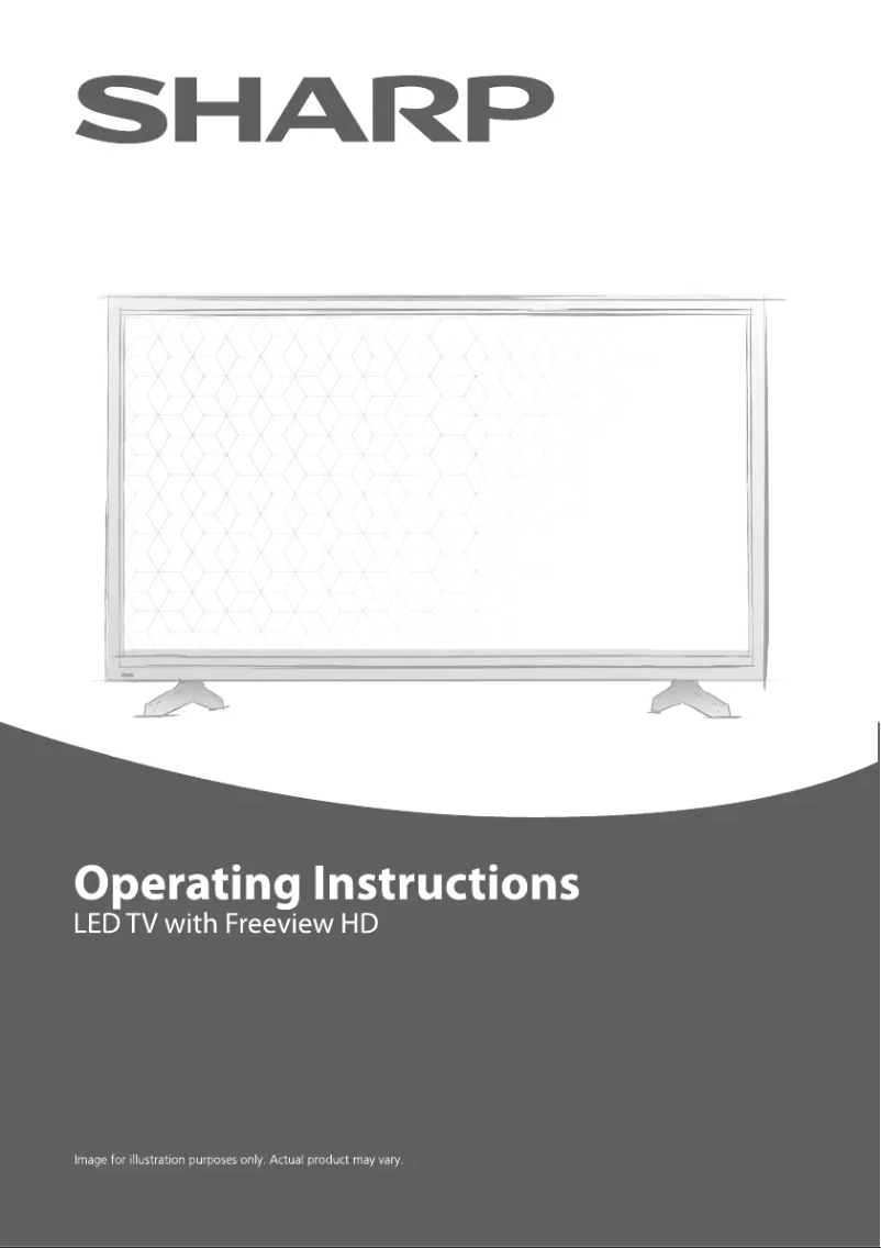 Page n°1 - Manuel utilisateur Sharp 32BF4I