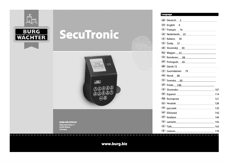 Imagen de la primera página del manual del dispositivo WS Office-Line 821 E FP