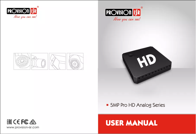 Page 1 de la notice Manuel utilisateur Provision-ISR DI-350A-28