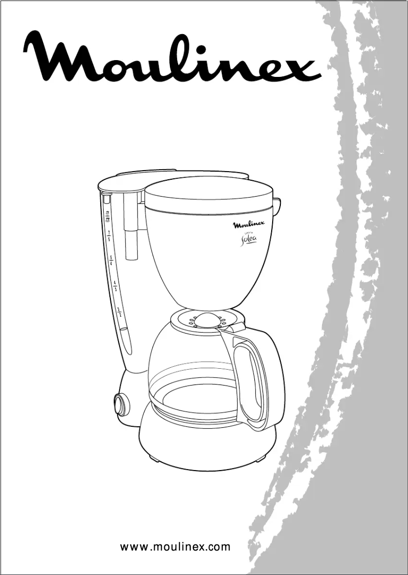 Page n°1 - Manuel utilisateur Moulinex Little Solea BCA141