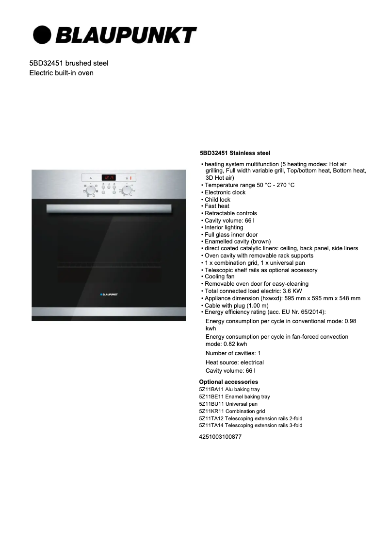 Image de la première page du manuel de l'appareil 5BD32451