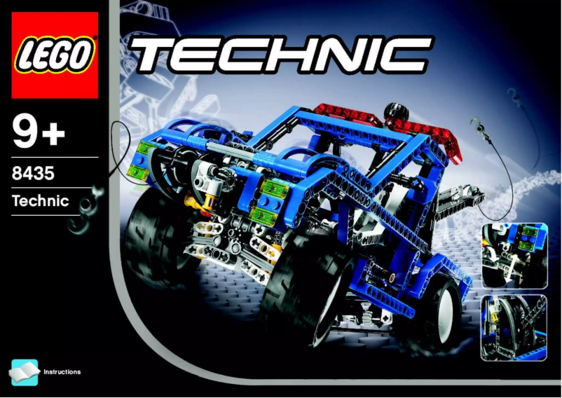 Page 1 de la notice Manuel utilisateur Lego Technic 8435