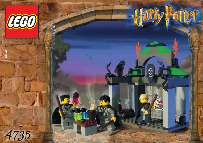 Page 1 de la notice Manuel utilisateur Lego Harry Potter 4735