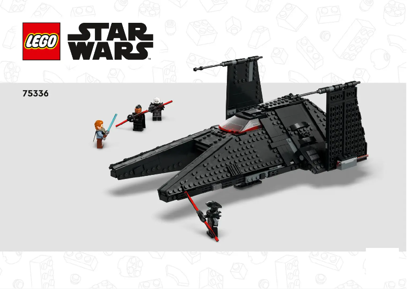 Página 1 del manual Instrucciones visuales Lego Star Wars 75336