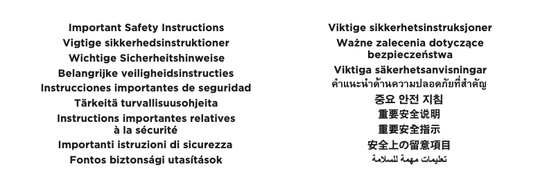 Page 1 de la notice Instructions de sécurité Bose Frames Soprano