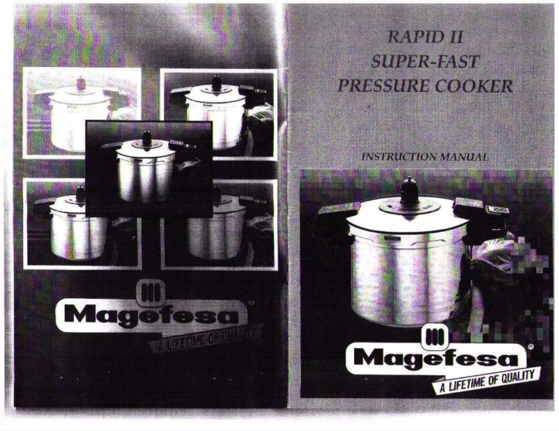 Página 1 del manual Manual de usuario Magefesa Rapid II