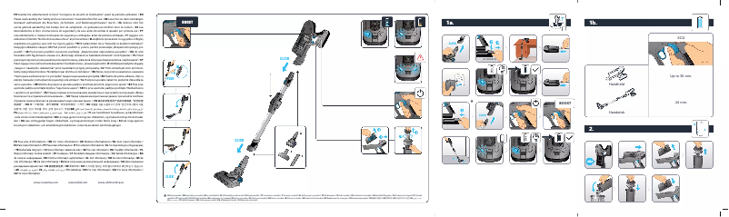 Page n°1 - Manuel utilisateur Rowenta X-Force Flex 8.60 RH9679