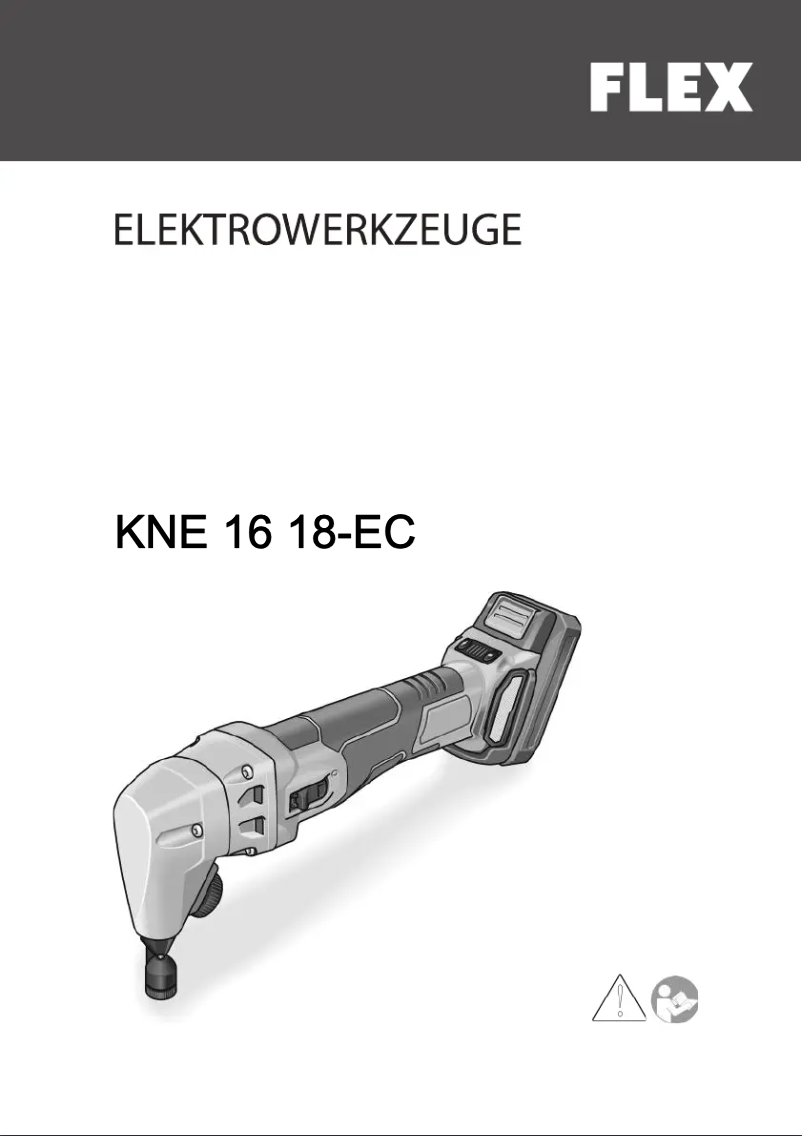 Page n°1 - Manuel utilisateur Flex KNE 16 18.0-EC