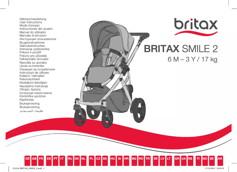 Página 1 del manual Manual de usuario Britax-Römer Smile 2