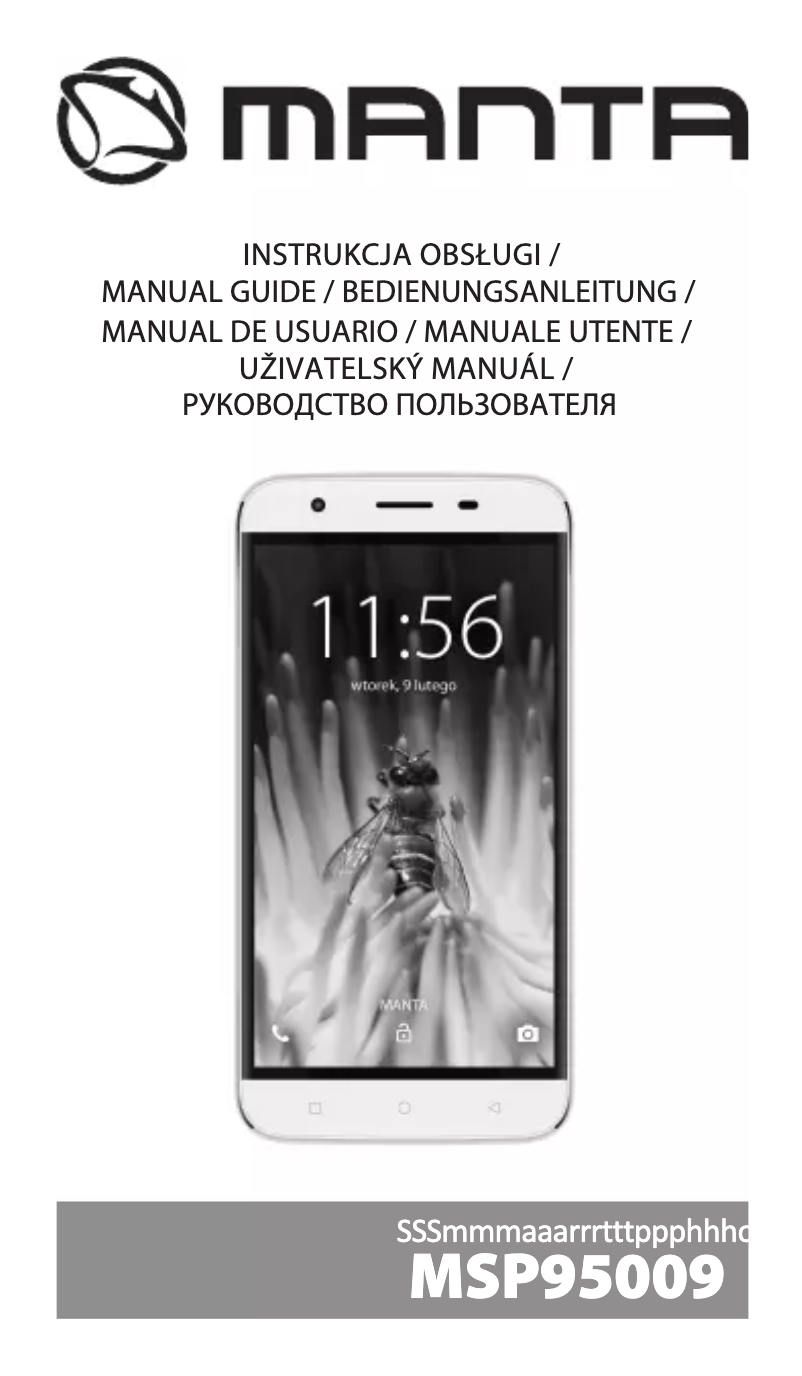 Page 1 de la notice Manuel utilisateur Manta MSP95009