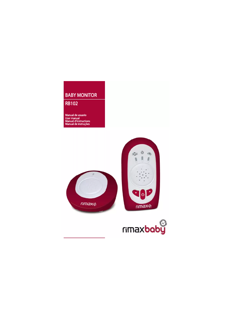 Image de la première page du manuel de l'appareil Baby Mum RB102