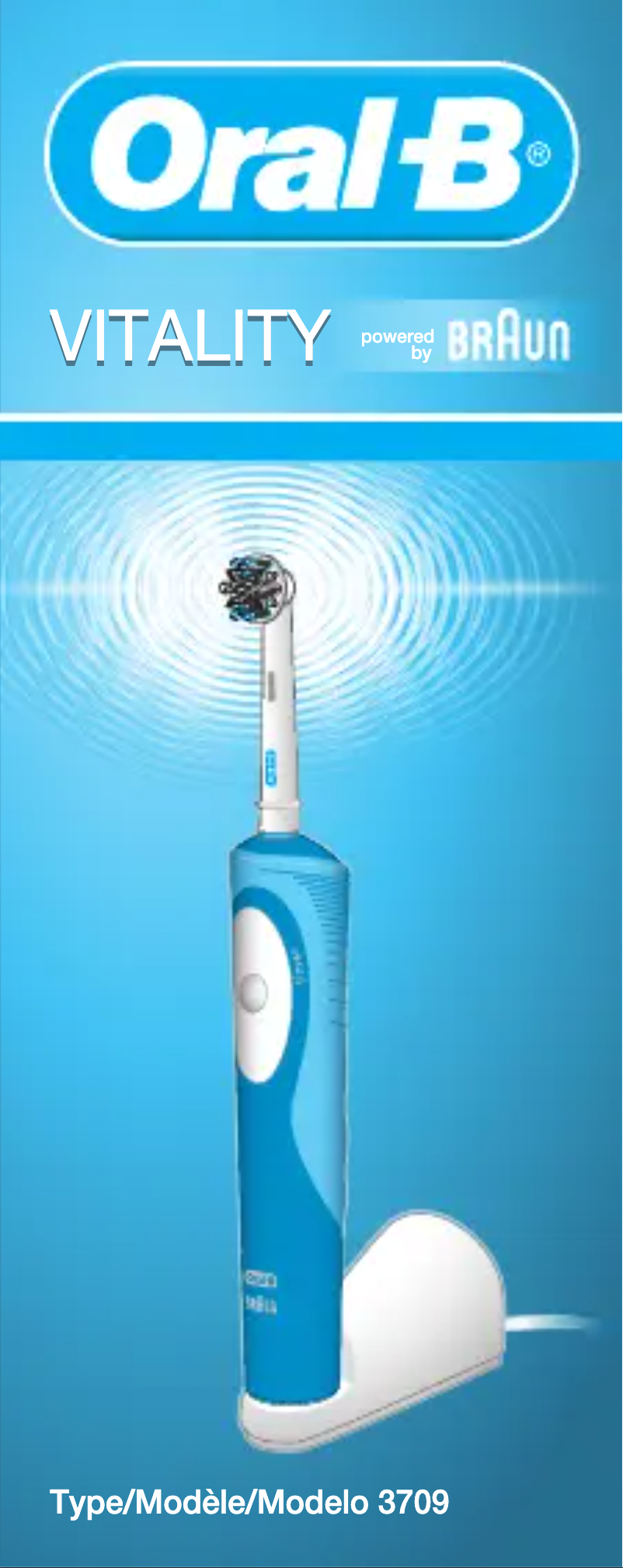 Page n°1 - Manuel utilisateur Braun Oral-B Vitality Sensitive