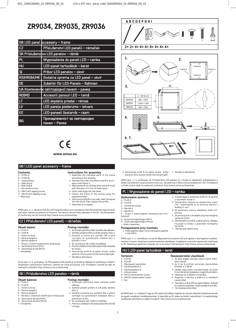 Image de la première page du manuel de l'appareil ZR9036