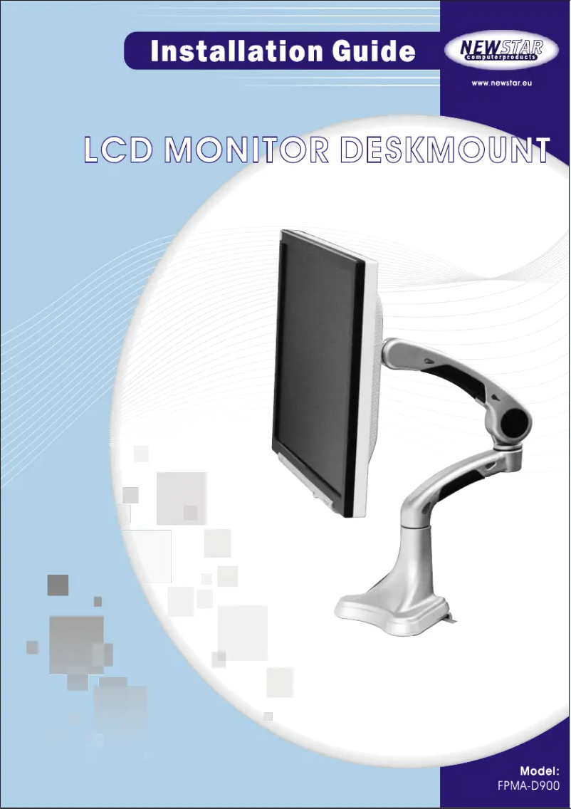 Page n°1 - Manuel utilisateur Newstar FPMA-D900