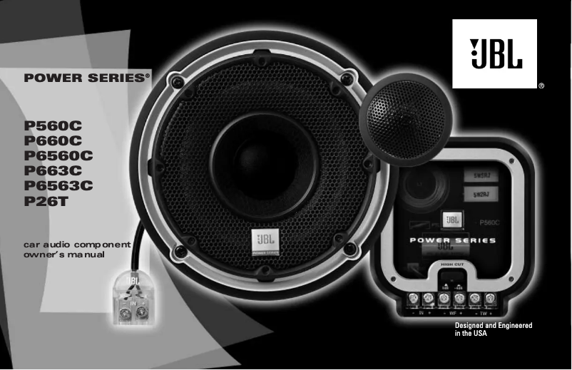 Image de la première page du manuel de l'appareil Power P663C