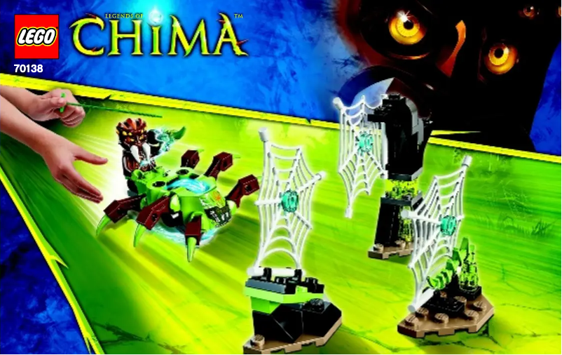 Page 1 de la notice Manuel utilisateur Lego Chima 70138