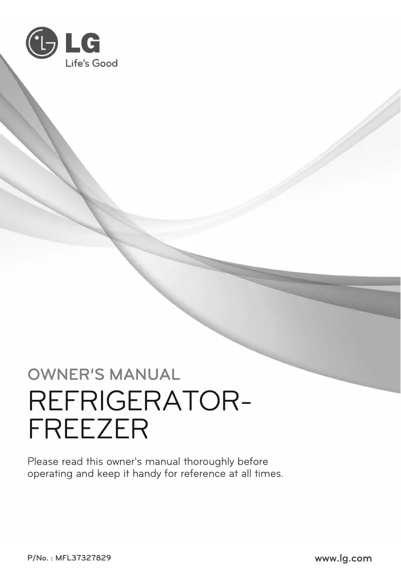 Page 1 de la notice Manuel utilisateur LG GR-M712YSQK