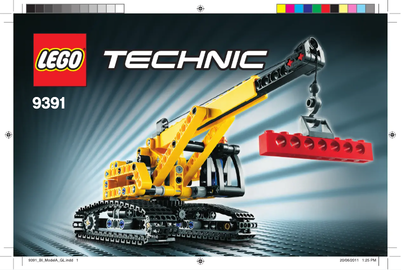 Page n°1 - Manuel utilisateur Lego Technic 9391