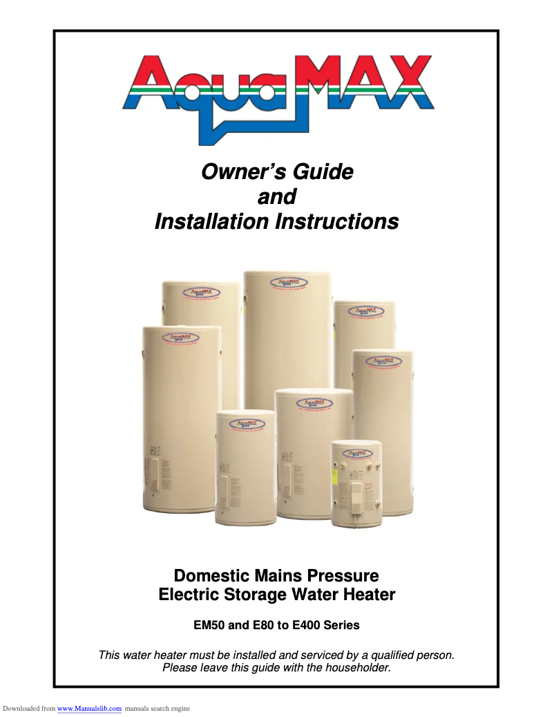 Image de la première page du manuel de l'appareil E315S36