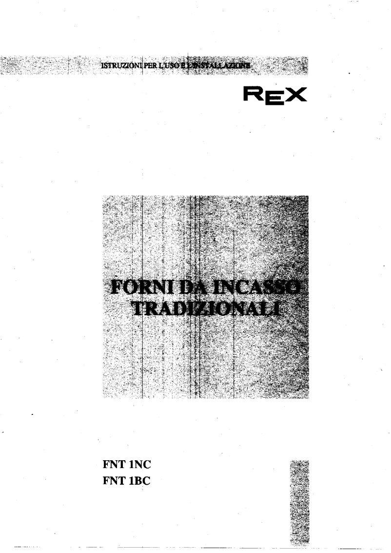 Page n°1 - Manuel utilisateur Rex FNT1NC