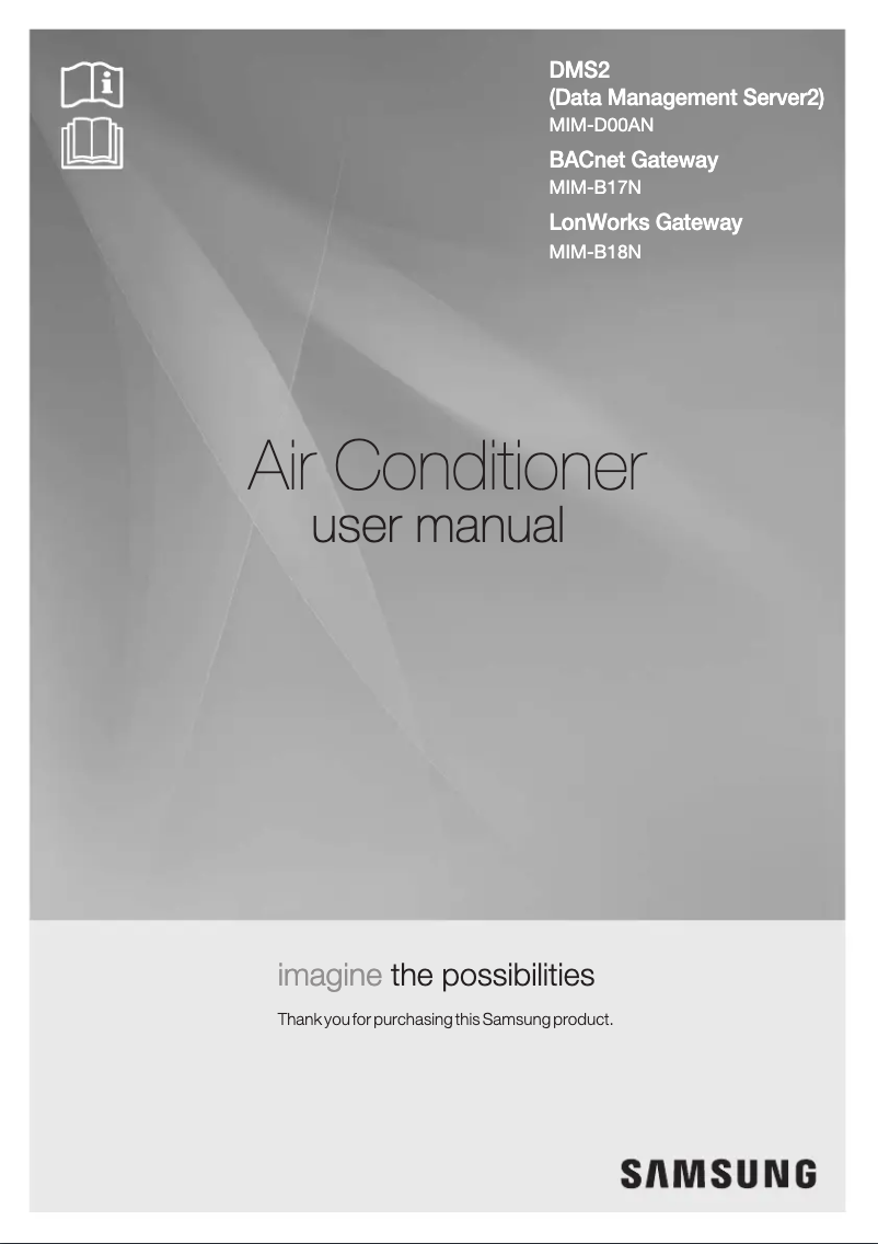 Image de la première page du manuel de l'appareil MIM-D00AN