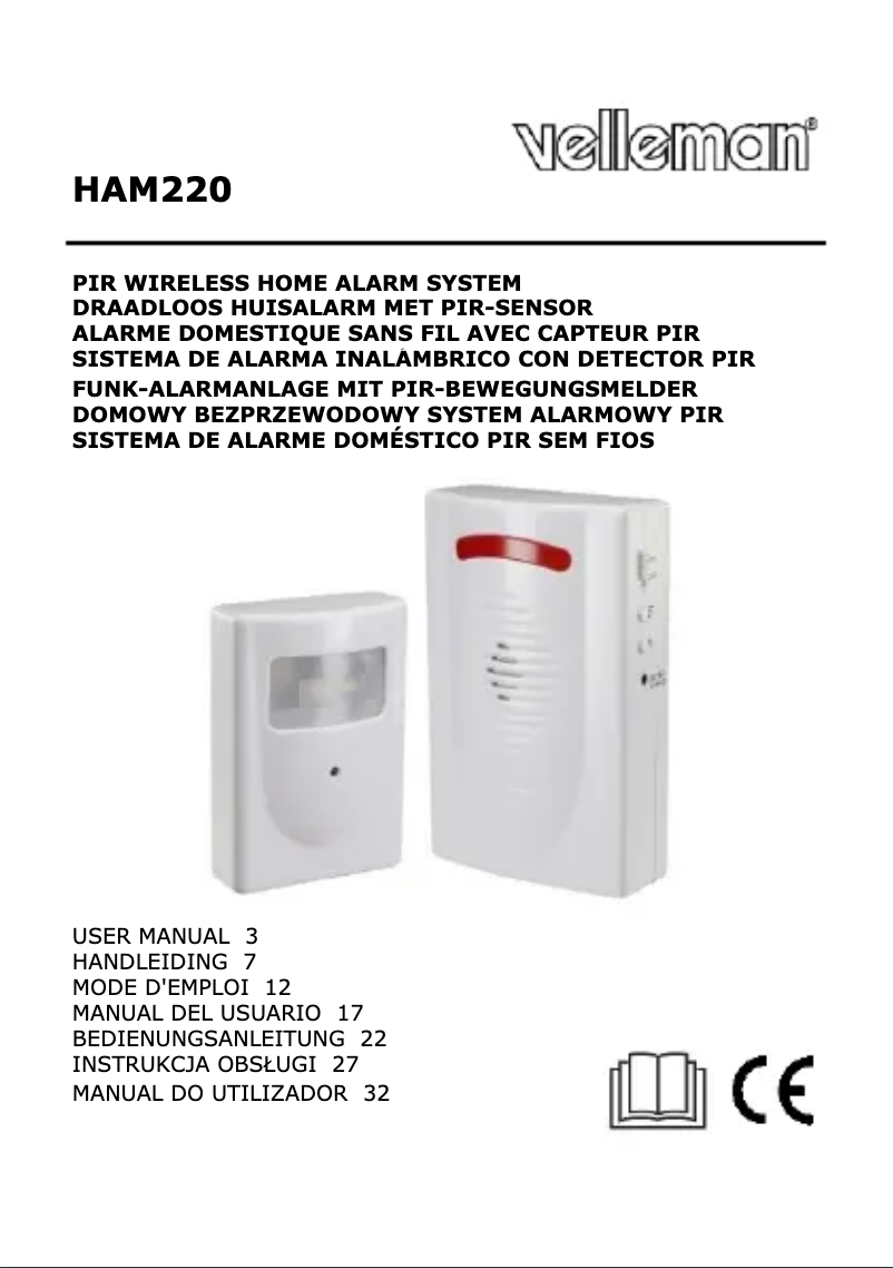 Página 1 del manual Manual de usuario Perel HAM220