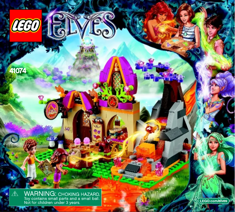 Page n°1 - Manuel utilisateur Lego Elves 41074