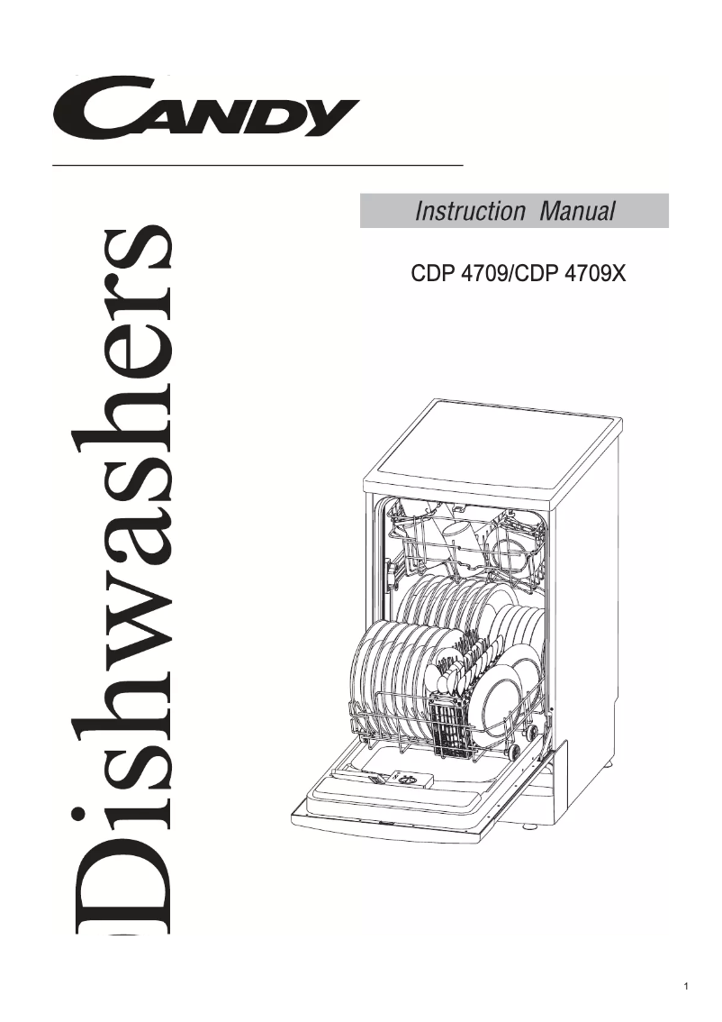 Image de la première page du manuel de l'appareil CDP 4709-07
