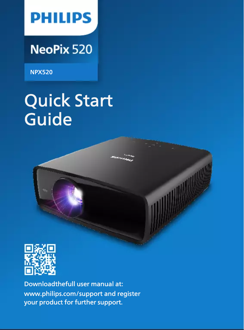 Image de la première page du manuel de l'appareil NeoPix 520 NPX520