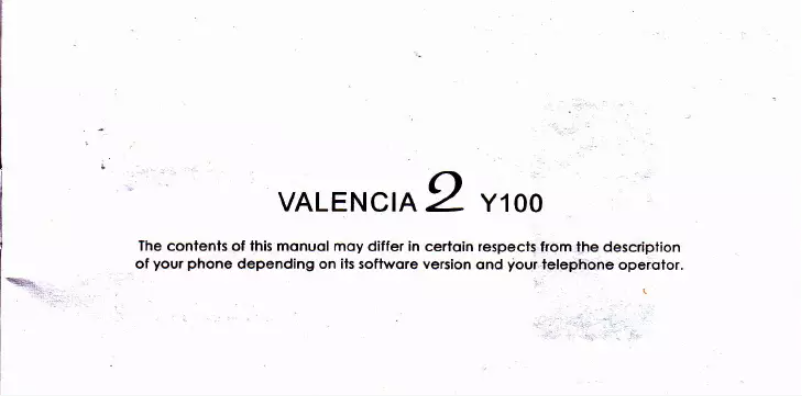 Page n°1 - Manuel utilisateur Doogee Valencia 2 Y100