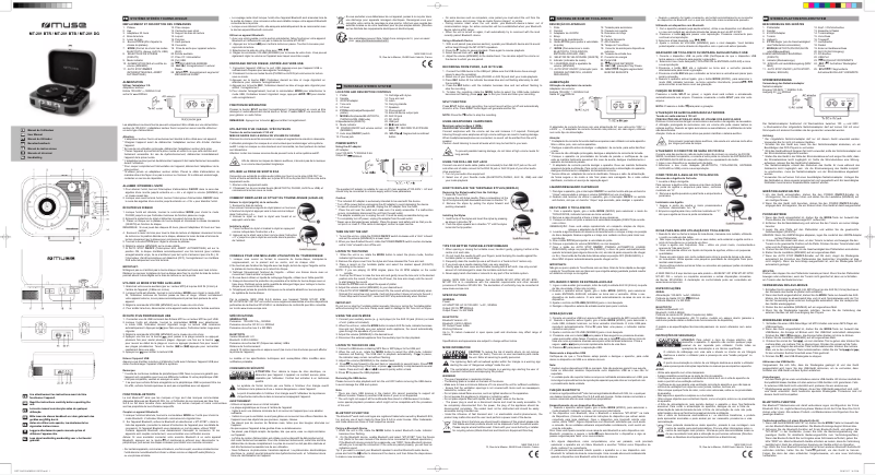 Image de la première page du manuel de l'appareil MT-201 DG