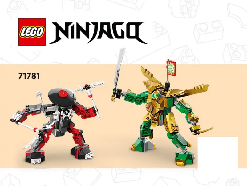 Page n°1 - Consignes visuelles Lego Ninjago 71781