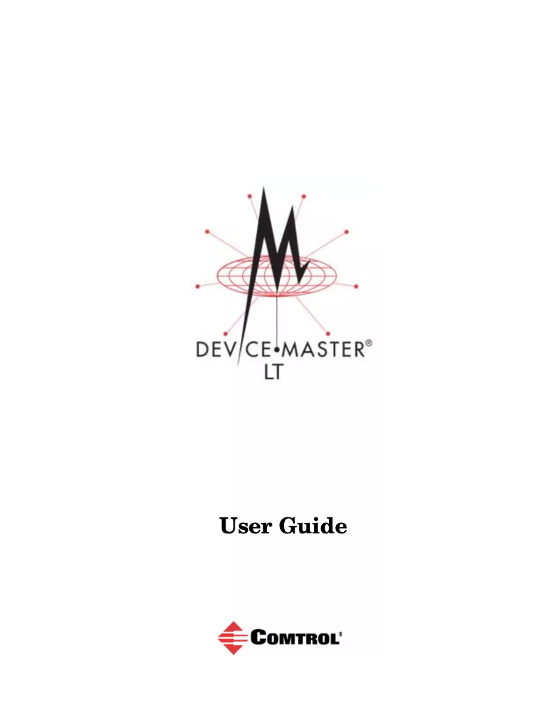 Página 1 del manual Manual de usuario Comtrol DeviceMaster RTS 16 LT