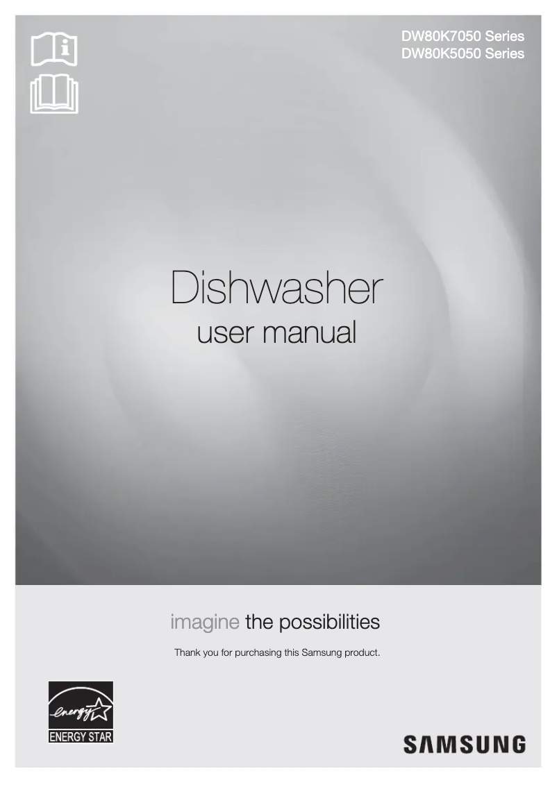 Page n°1 - Manuel utilisateur Samsung DW80K7050US