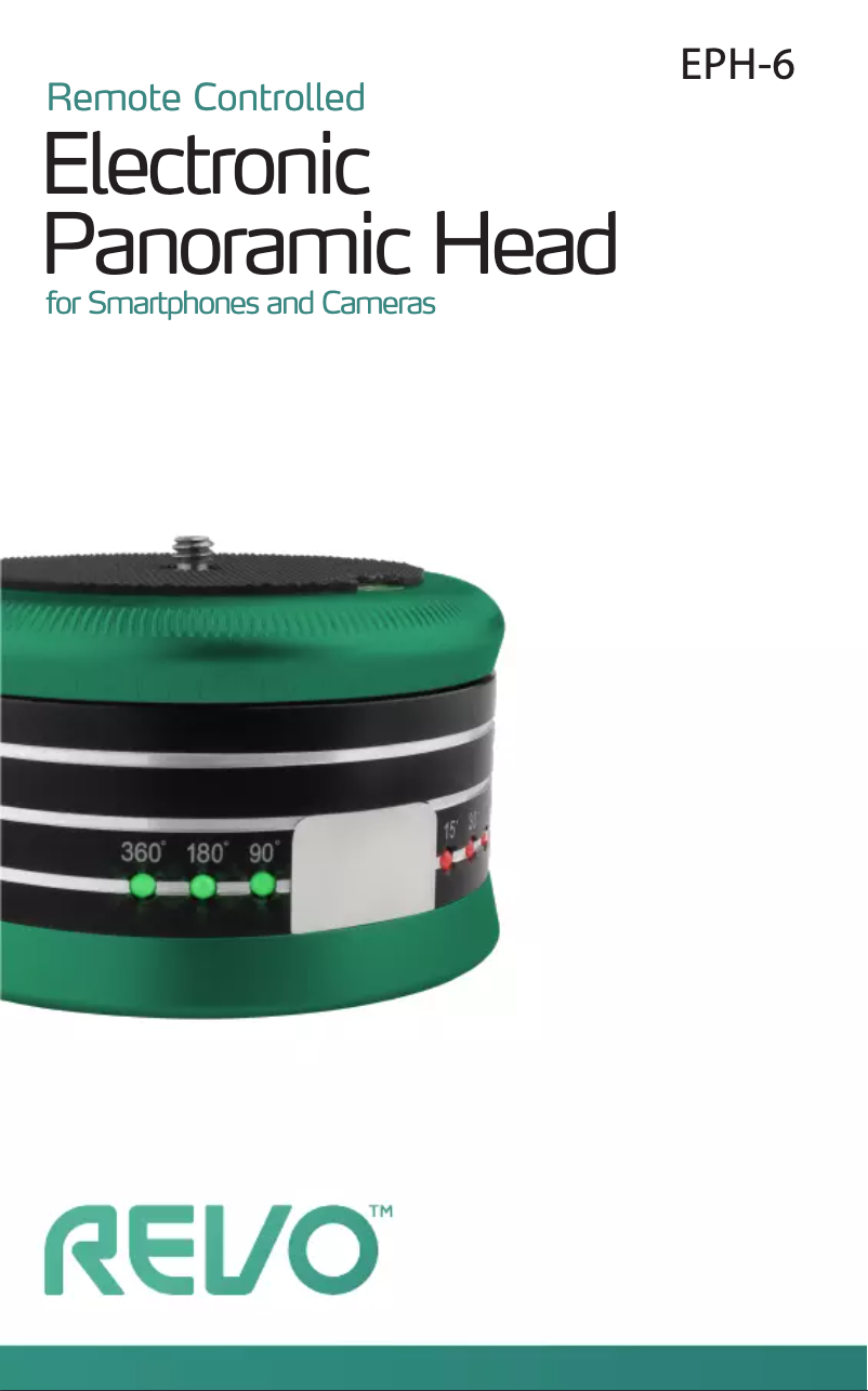 Página 1 del manual Manual de usuario REVO EPH-6